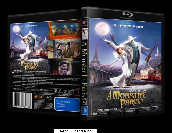 a monster in paris (2011)

 
rating .....: 6.5/10 (2340 votes) (wide fr uk)
   video ......: