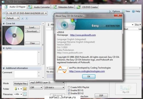 easy cd-da extractor 2010.6.0.0 easy cd-da extractor 2010.6.0.0 cd-da extractor aka army knife