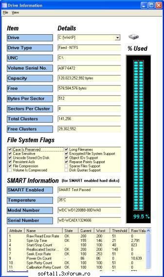 System Spec v2.86 - FREE - A program showing all sorts of information about - Software